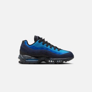 Obsidian / Black / Blue Men Kith Nike x Stash Air Max 95 Sneakers | 6025-CYDTF