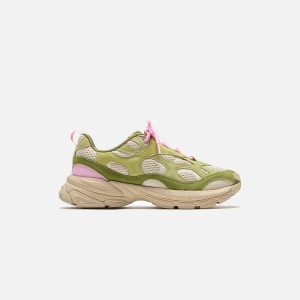Olive Green Men Kith PUMA x Super Velophasis NU Sneakers | 4795-VCIYM