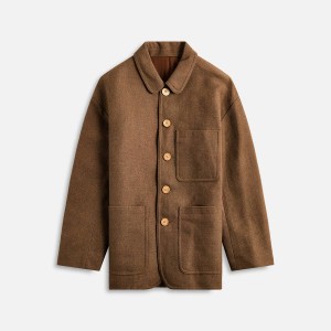 Olive Men Kith Visvim Wilbur Jackets | 2541-HEWDJ