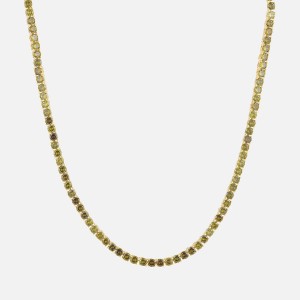 Olive Women Kith Crystal Haze Serena Necklace Jewelry | 0319-OTKJX