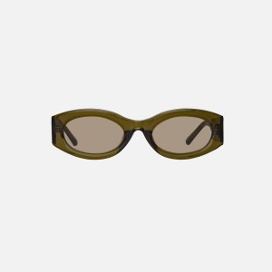 Olive Women Kith The Attico Berta Frame Sunglasses Eyewear | 1068-NIQFW