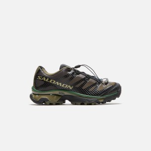 Olive / Black Men Kith Salomon XT-4 OG Sneakers | 8159-ZTXPO