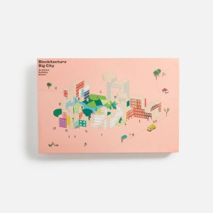 Pink Kids' Kith Areaware Big City Blockitecture Toys | 4753-FYPMO