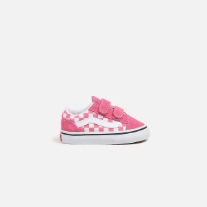 Pink Kids' Kith VANS TD Old Skool V Crib Sneakers | 8326-EPVNS