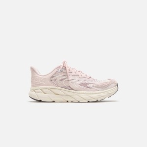 Pink Men Kith HOKA Clifton LS Sneakers | 9027-VKHMX