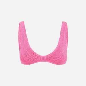 Pink Women Kith Bond Eye Scout Crop Swim | 0186-YIKUQ