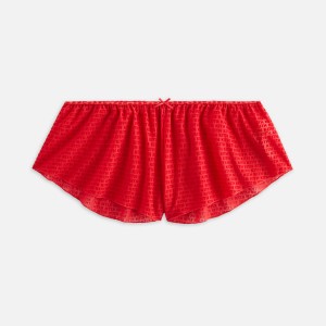 Pink Women Kith Mesh Tap Short Underwear | 3512-HBRWJ