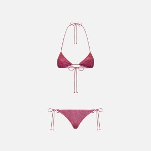 Pink Women Kith Oseree Lumiere Shade Two Piece Swim | 7041-JWGFT