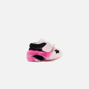 Pink / Black Kids' Kith Ugg Bixbee Panda Stuffie Boots | 8271-DPYNE
