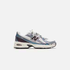 Purple Brown / Grey Men Kith New Balance 740 Sneakers | 2351-LKTPH
