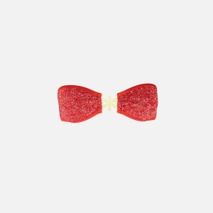 Red Women Kith Asta Resort Mia Bikini Top Swim | 8657-EPHON