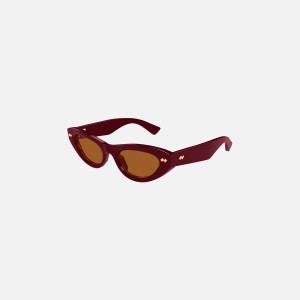 Red Women Kith Bottega Veneta Acetate Frames 50S Eyewear | 7805-MPUKA