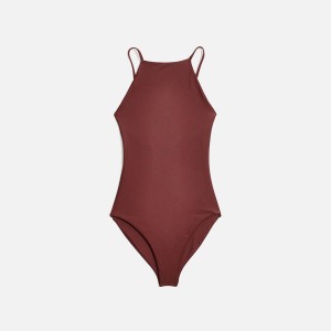 Red Women Kith Jade Nova One Piece Swim | 7308-HJIWN