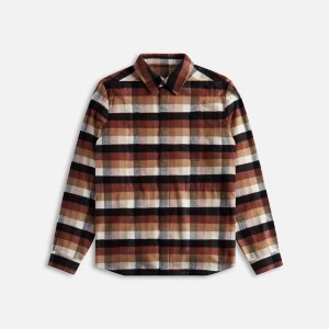 Red / White Men Kith Rick Owens Fogpocket Outer Shirts | 6720-XUILO