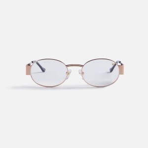 Rose Gold Men Kith Vintage Frames Cypher Sunglasses | 9742-MYWKH