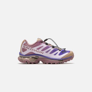 Rose Grey Brown Men Kith Salomon XT-4 OG Sneakers | 3750-EPHRI