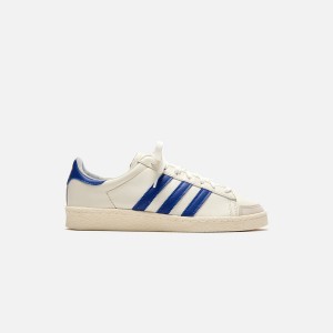 Royal / Cream White Men Kith adidas Jabbar Low Sneakers | 9340-UDPKZ