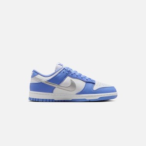 Royal / White / Silver Women Kith Nike WMNS Dunk Low PRM Sneakers | 8695-QYUFB