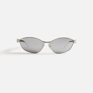 Silver Men Kith Balenciaga BB0356S-004 Sunglasses | 3720-ENKPC
