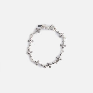 Silver Men Kith Emanuele Bicocchi Multi-Cross Avelli Bracelet Jewelry | 2673-RBUKA