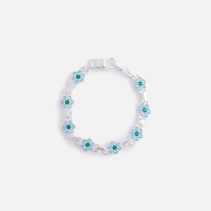 Silver Men Kith Hatton Labs Daisy Bracelet Jewelry | 1280-MEULA