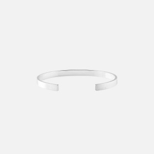 Silver Men Kith Le Gramme 15g Ribbon Bracelet Jewelry | 0531-VHXMT