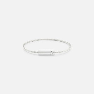 Silver Men Kith Le Gramme 7g Cable Bracelet Polished Sterling Silver Jewelry | 1734-MYOTC