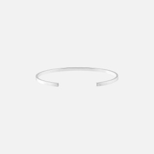 Silver Men Kith Le Gramme 7g Ribbon Bracelet Jewelry | 2401-YGELC