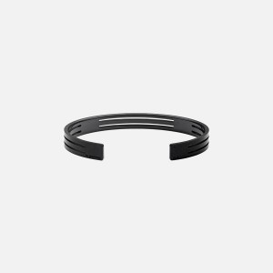 Silver Men Kith Le Gramme 8g Punched Ribbon Bracelet Jewelry | 1508-BJUKP