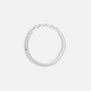 Silver Men Kith Martine Ali Twiggi Adjustable Bracelet Jewelry | 8153-ZOLUA