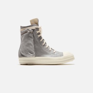 Silver Men Kith Rick Owens DRKSHDW Cargo Sneakers Sneakers | 5836-RMGPB