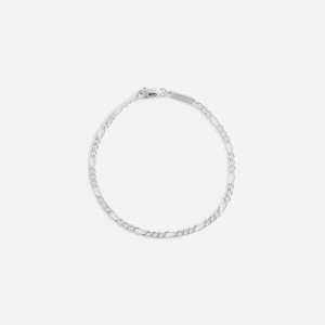 Silver Men Kith Tom Wood Bo Bracelet Slim 7.0 Jewelry | 2403-CNDVX