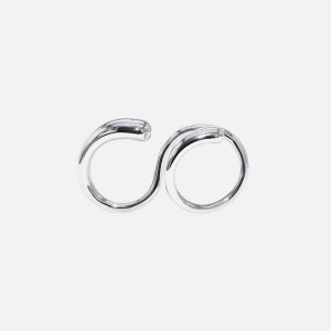 Silver Women Kith ARSN No Turning Back Ring Jewelry | 9682-SFUWR