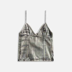 Silver Women Kith Diesel De-Fulsy-S Tank Top Shirts | 5631-ANBLE