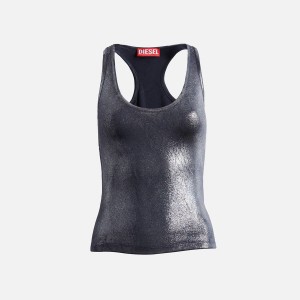 Silver Women Kith Diesel T-Ama Tank Top Shirts | 5376-HTSQZ