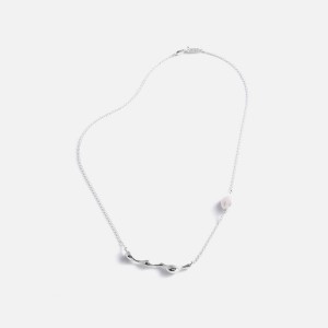 Silver Women Kith Faris Cora Necklace Jewelry | 3916-MZIOH