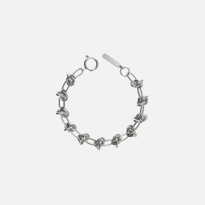 Silver Women Kith Justine Clenquet Daria Bracelet Jewelry | 5082-FDCXY
