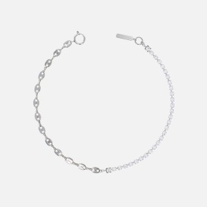 Silver Women Kith Justine Clenquet Gwen Choker Jewelry | 2485-ERUJD