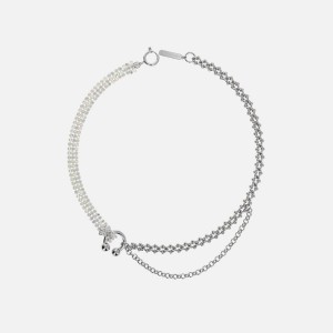 Silver Women Kith Justine Clenquet Jinn Necklace Jewelry | 3952-XMOVJ