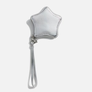 Silver Women Kith Sandy Liang Star Pouch Bags | 2965-OKAQV