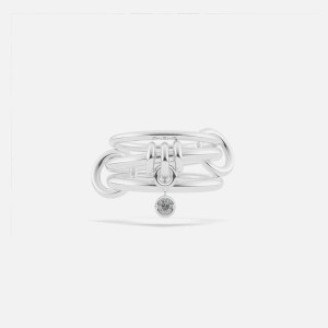 Silver Women Kith Spinelli Kilcollin Piera Silver Sapphire Rings Jewelry | 0562-GAHLT