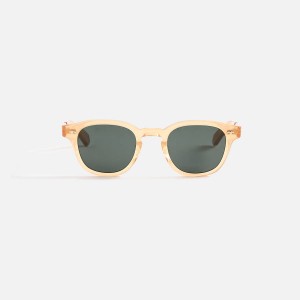White Gold / Blue Men Kith Garrett Leight Mr. Leight James Sunglass Sunglasses | 5413-TJVOS