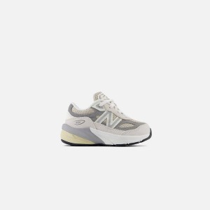 White Kids' Kith New Balance TD 990v6 Sneakers | 2489-NJXOU