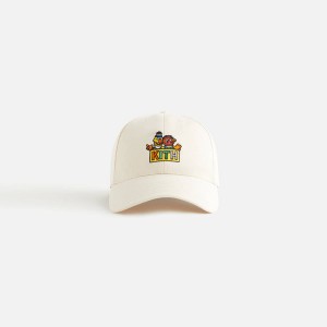White Kids' Kith for Sesame Street Bert and Ernie Cap Headwear | 9607-CDNRJ