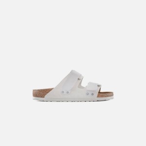 White Men Kith Birkenstock Uji Sandals | 6750-DSBMR