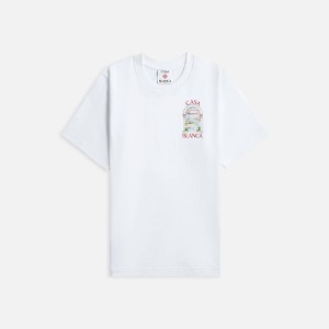 White Men Kith Casablanca Le Passage Printed Shirts | 2436-OFCHA