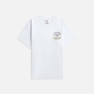 White Men Kith Casablanca Le Temple Du Sport Printed T-Shirt | 1328-TXCNJ