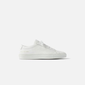 White Men Kith Common Projects Original Achilles Low Sneakers | 2856-TDGXK