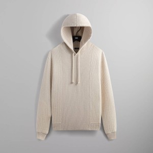 White Men Kith Jackson Combo Hoodie | 6581-RKJNV