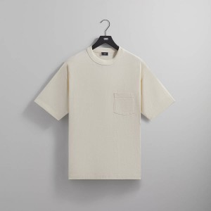 White Men Kith Leonard Pocket Shirts | 1427-BGHNV